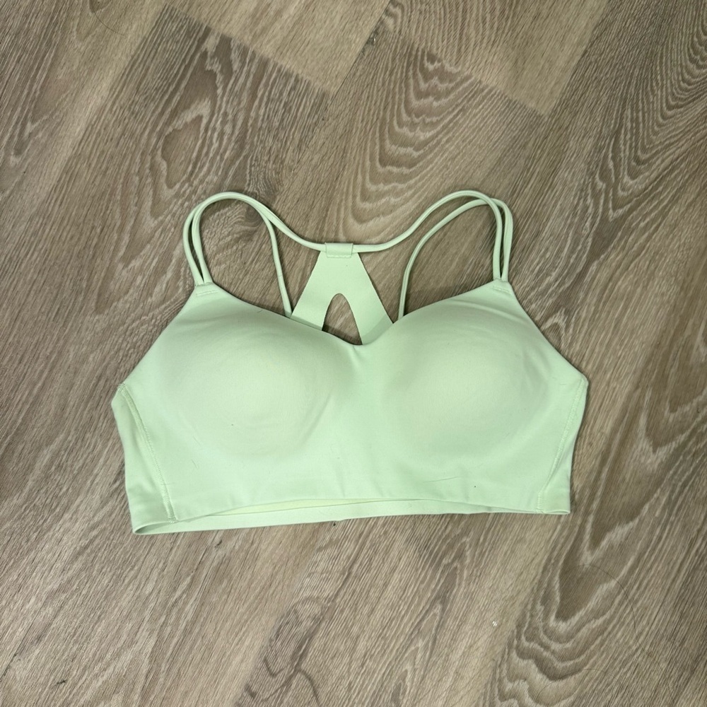 All in Motion Lime Green Activewear Top Size Medium Athleisure  Gym Workout
